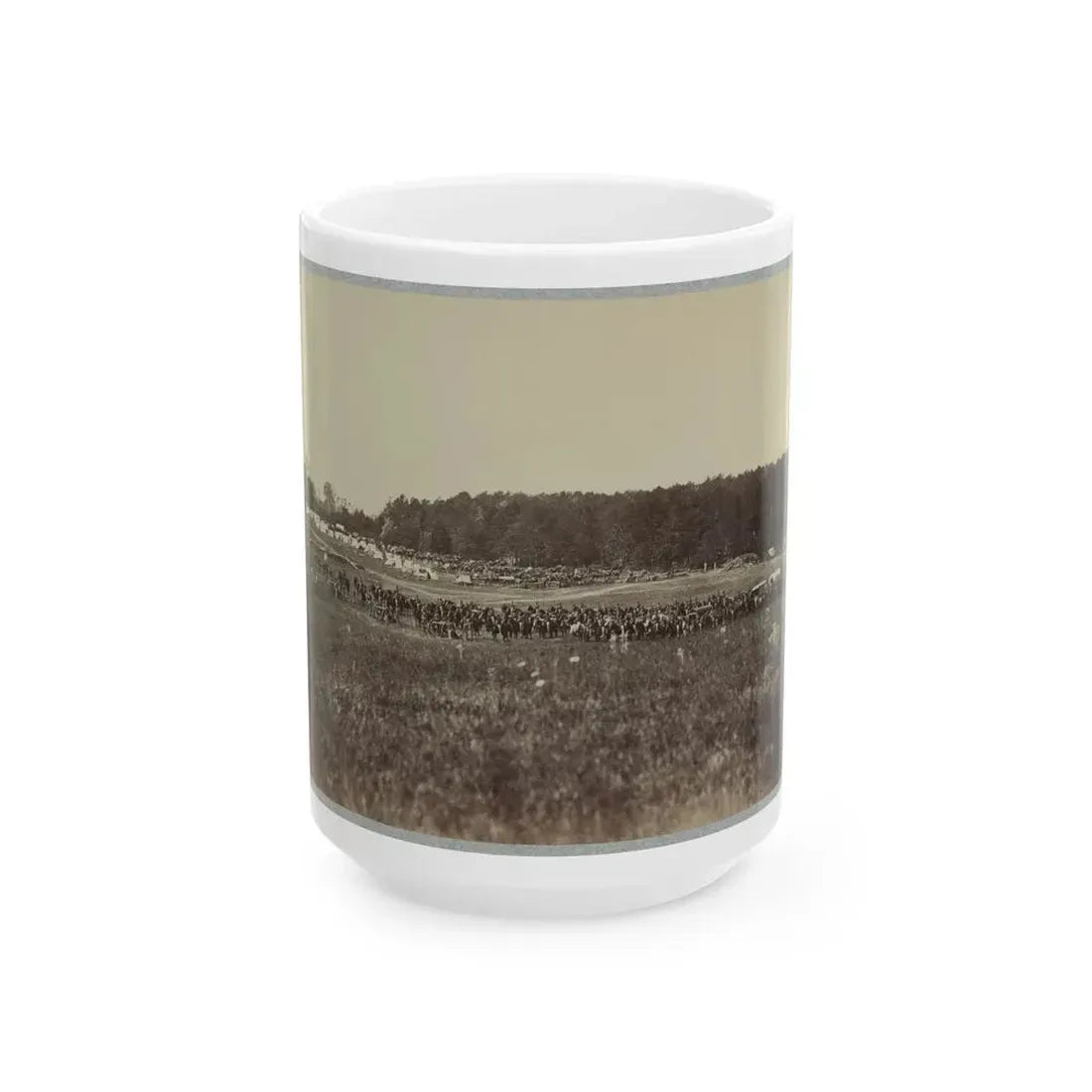 Battery A, 4th U.S. Artillery (U.S. Civil War) White Coffee Mug 15oz - Go Mug Yourself