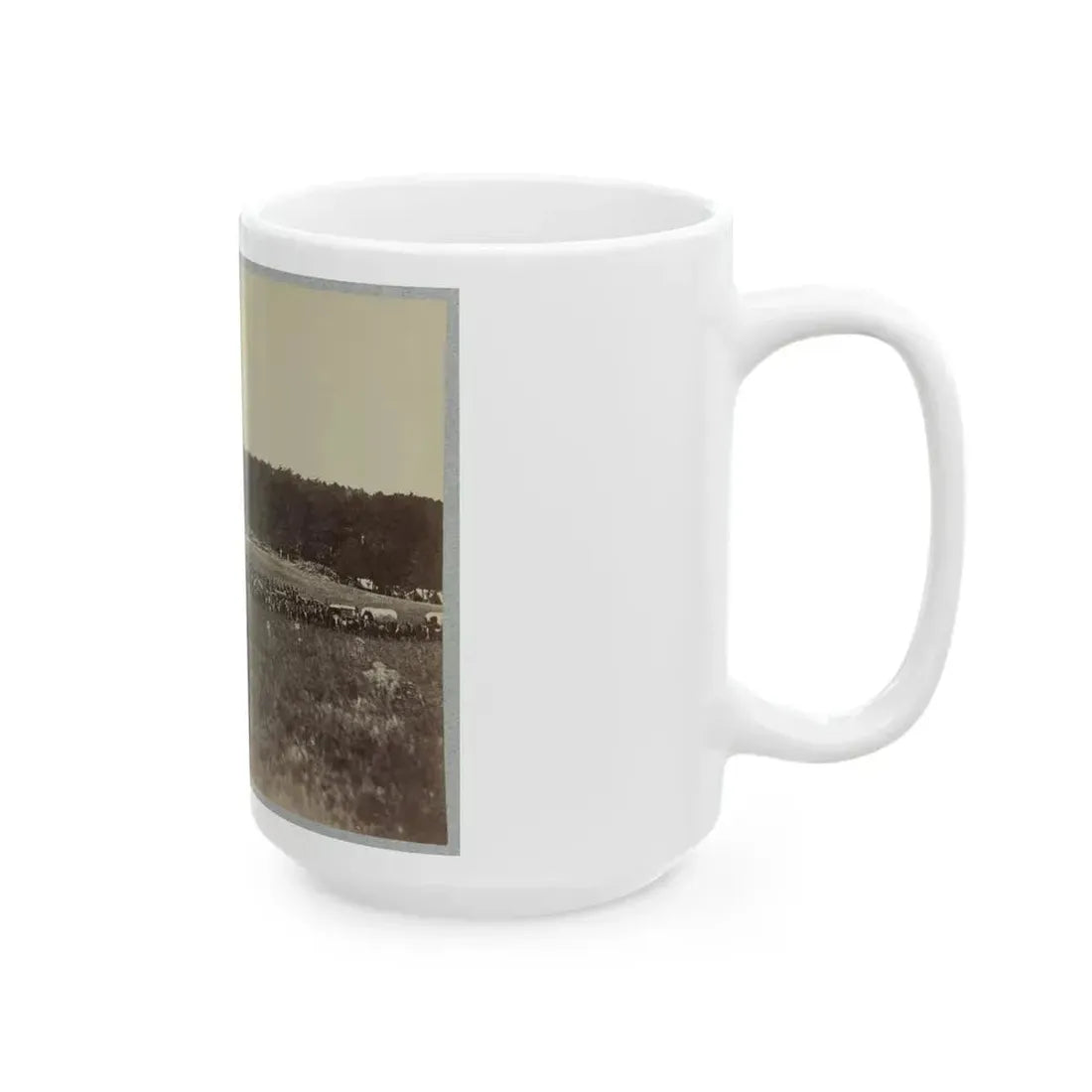 Battery A, 4th U.S. Artillery (U.S. Civil War) White Coffee Mug - Go Mug Yourself