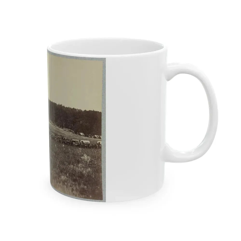 Battery A, 4th U.S. Artillery (U.S. Civil War) White Coffee Mug - Go Mug Yourself