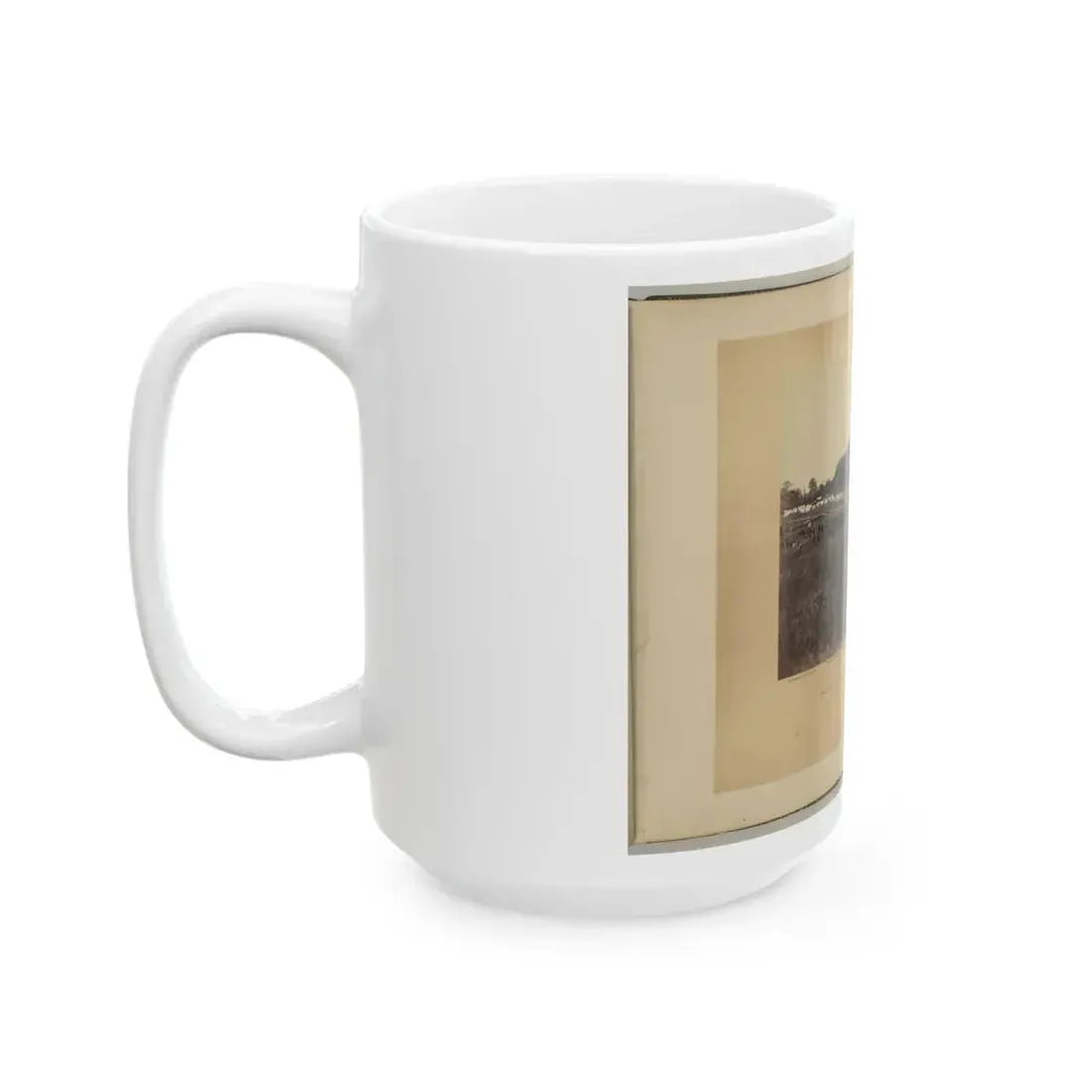 Battery A, Fourth U.S. Artillery, Robertson's Brigade (U.S. Civil War) White Coffee Mug - Go Mug Yourself