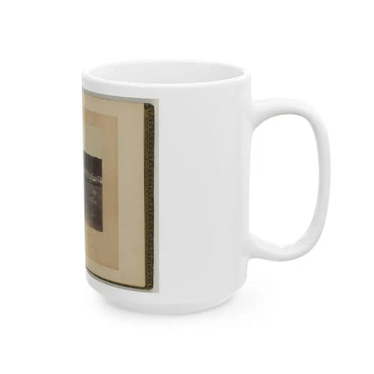 Battery A, Fourth U.S. Artillery, Robertson's Brigade (U.S. Civil War) White Coffee Mug - Go Mug Yourself