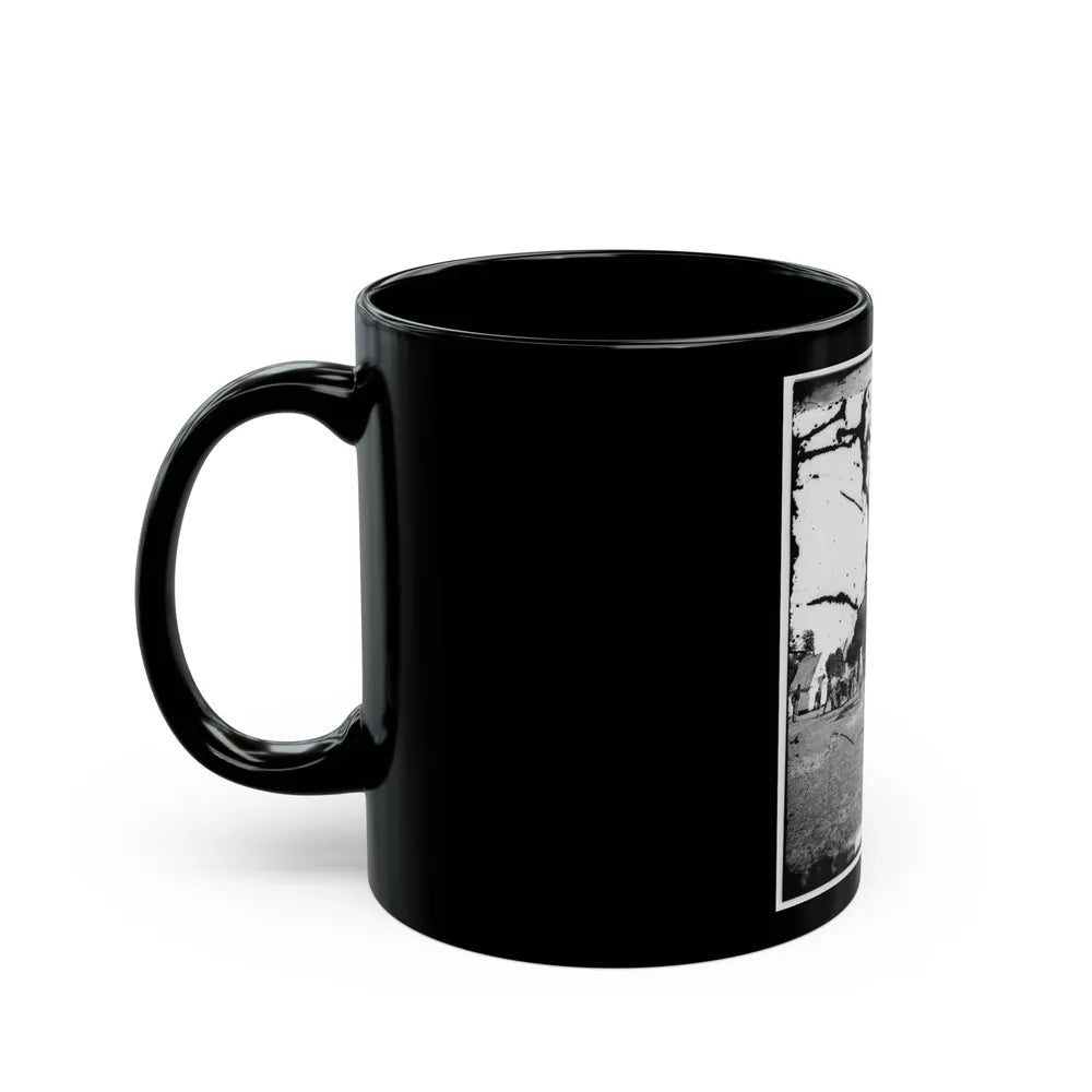 Battery Drill, U.S.A. (U.S. Civil War) Black Coffee Mug-Go Mug Yourself