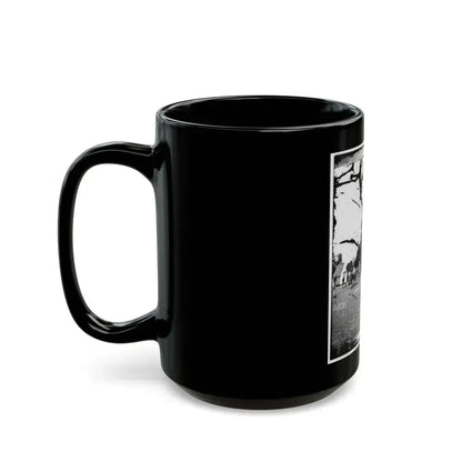 Battery Drill, U.S.A. (U.S. Civil War) Black Coffee Mug - Go Mug Yourself