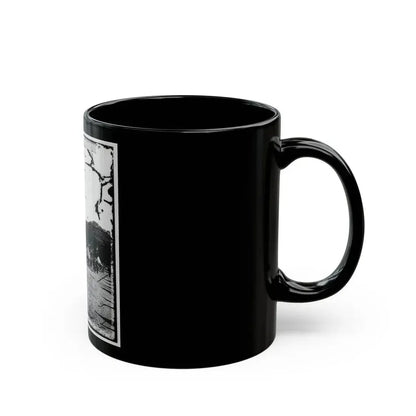 Battery Drill, U.S.A. (U.S. Civil War) Black Coffee Mug - Go Mug Yourself