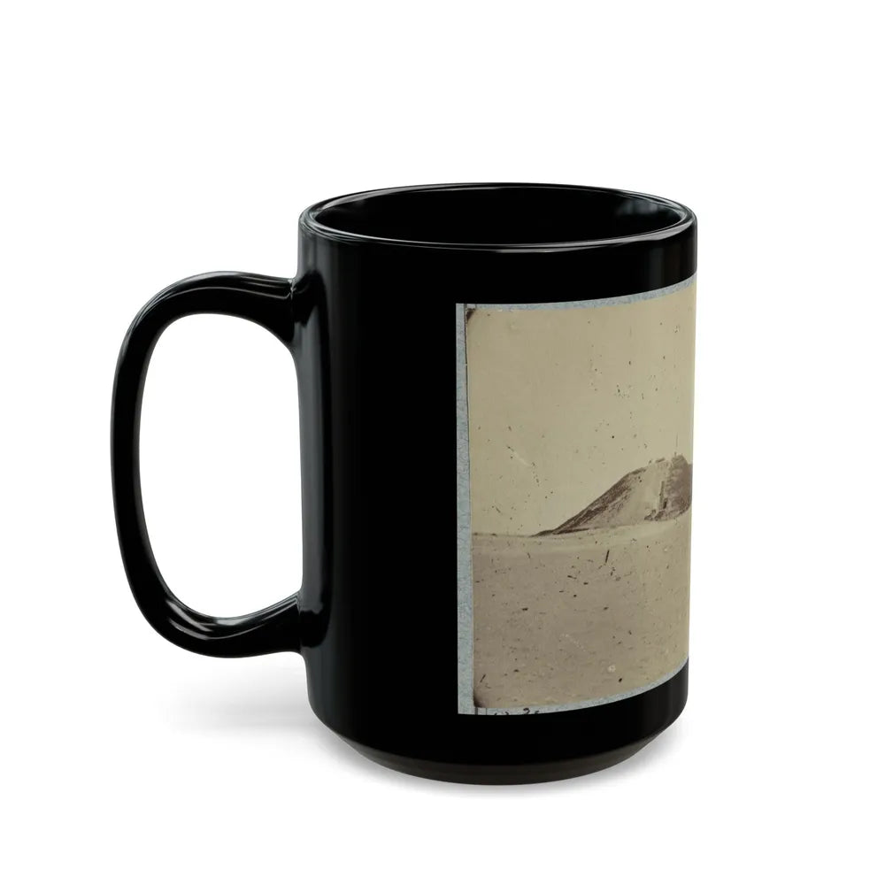 Battery Lamb Fort Fisher, N.C. (U.S. Civil War) Black Coffee Mug-Go Mug Yourself