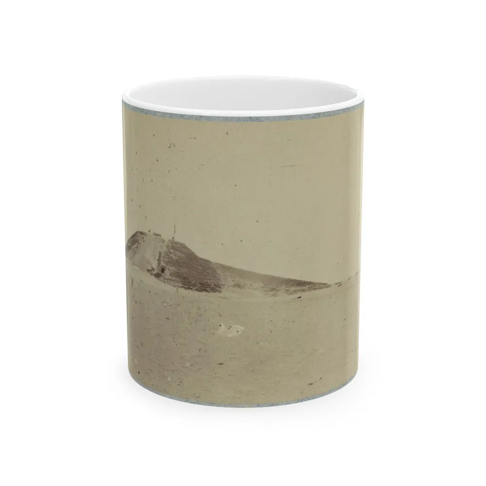 Battery Lamb Fort Fisher, N.C. (U.S. Civil War) White Coffee Mug-11oz-Go Mug Yourself