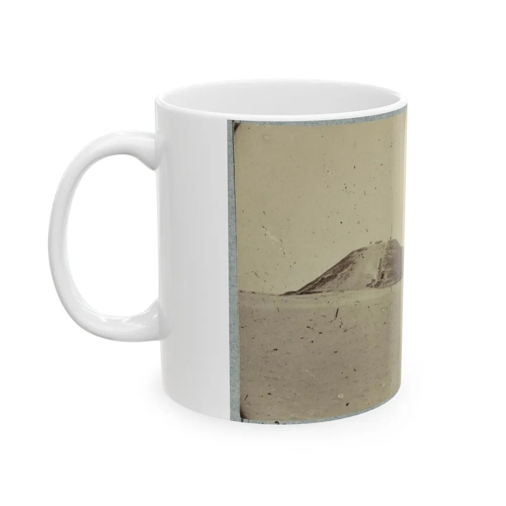 Battery Lamb Fort Fisher, N.C. (U.S. Civil War) White Coffee Mug-Go Mug Yourself