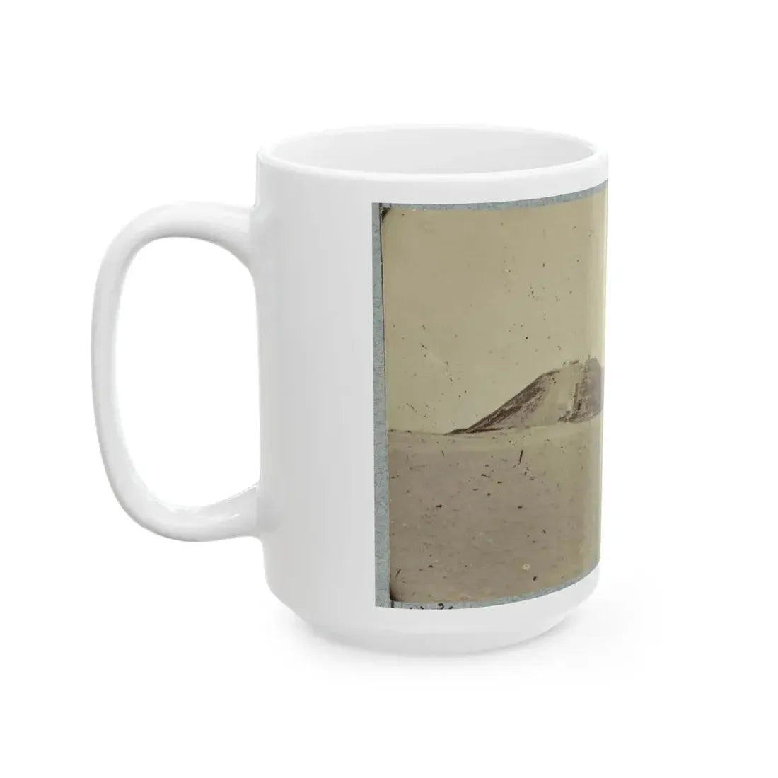 Battery Lamb Fort Fisher, N.C. (U.S. Civil War) White Coffee Mug - Go Mug Yourself