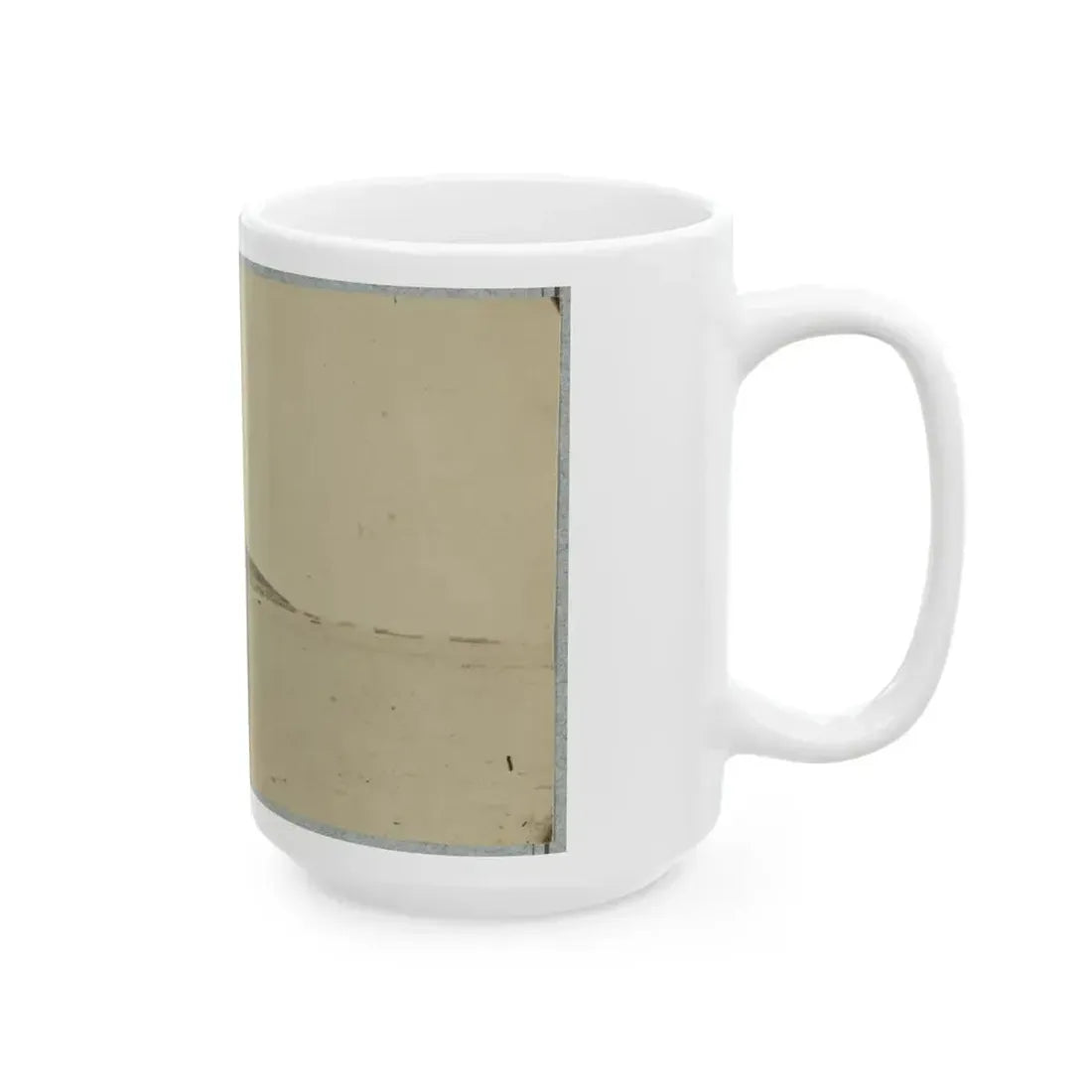 Battery Lamb Fort Fisher, N.C. (U.S. Civil War) White Coffee Mug - Go Mug Yourself