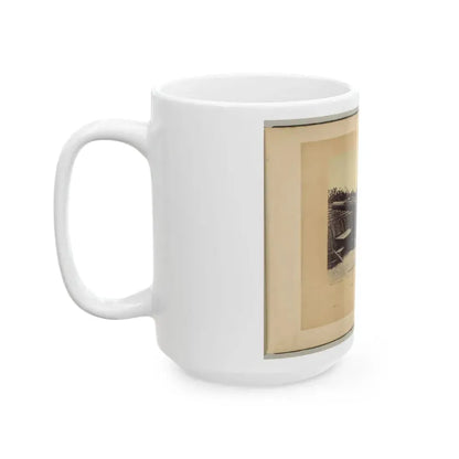 Battery No. 1, Near Yorktown, Virginia(2) (U.S. Civil War) White Coffee Mug - Go Mug Yourself