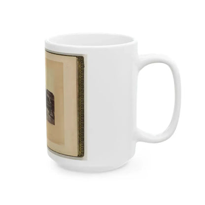 Battery No. 1, Near Yorktown, Virginia(2) (U.S. Civil War) White Coffee Mug - Go Mug Yourself