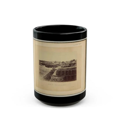 Battery No. 1, Near Yorktown, Virginia (U.S. Civil War) Black Coffee Mug 15oz - Go Mug Yourself