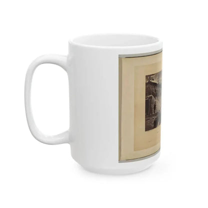 Battery No. 4, Near Yorktown, Virginia (U.S. Civil War) White Coffee Mug - Go Mug Yourself