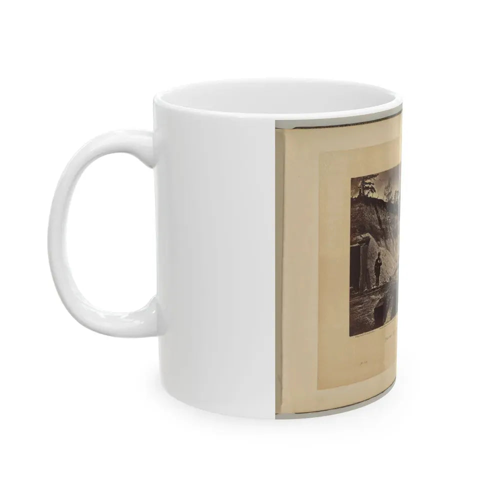 Battery No. 4, Near Yorktown, Virginia (U.S. Civil War) White Coffee Mug - Go Mug Yourself
