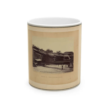 Battery No. 1, Near Yorktown, Virginia(2) (U.S. Civil War) White Coffee Mug-11oz-Go Mug Yourself