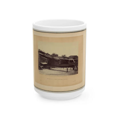 Battery No. 1, Near Yorktown, Virginia(2) (U.S. Civil War) White Coffee Mug-15oz-Go Mug Yourself