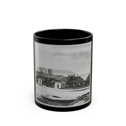 Battery Rodgers, (Interior), Vicinity, Alexandria, Va. (U.S. Civil War) Black Coffee Mug 11oz - Go Mug Yourself