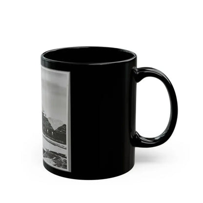 Battery Rodgers, (Interior), Vicinity, Alexandria, Va. (U.S. Civil War) Black Coffee Mug - Go Mug Yourself