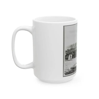 Battery Rodgers, (Interior), Vicinity, Alexandria, Va. (U.S. Civil War) White Coffee Mug - Go Mug Yourself