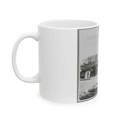 Battery Rodgers, (Interior), Vicinity, Alexandria, Va. (U.S. Civil War) White Coffee Mug - Go Mug Yourself