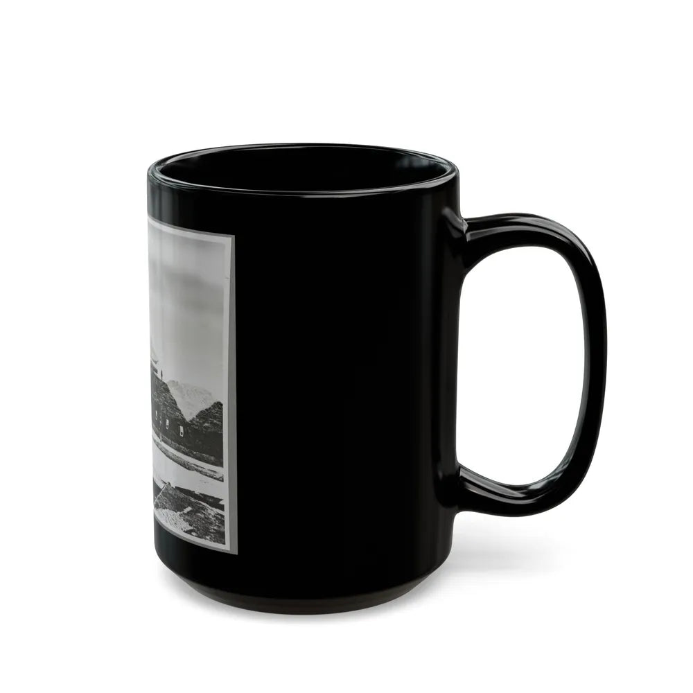 Battery Rodgers, (Interior), Vicinity, Alexandria, Va. (U.S. Civil War) Black Coffee Mug-Go Mug Yourself