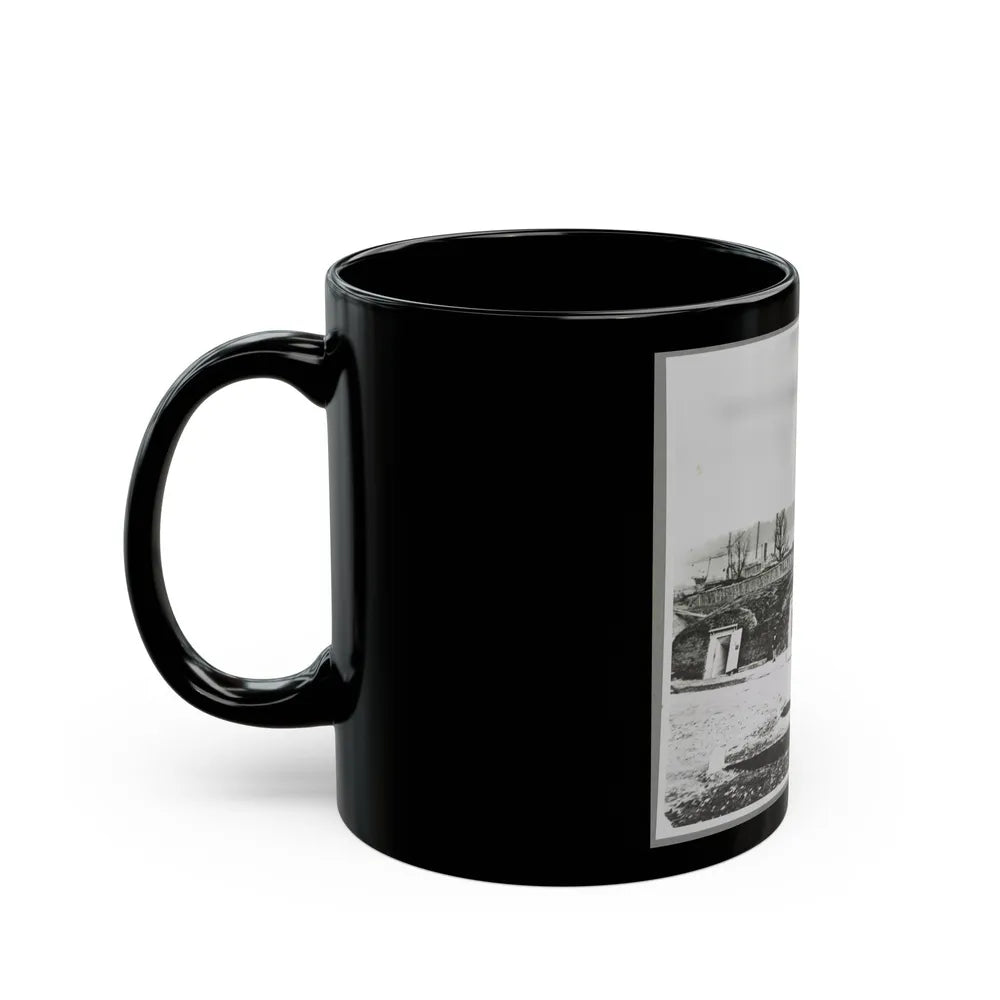 Battery Rodgers, (Interior), Vicinity, Alexandria, Va. (U.S. Civil War) Black Coffee Mug-Go Mug Yourself