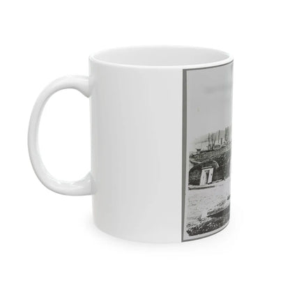 Battery Rodgers, (Interior), Vicinity, Alexandria, Va. (U.S. Civil War) White Coffee Mug-Go Mug Yourself