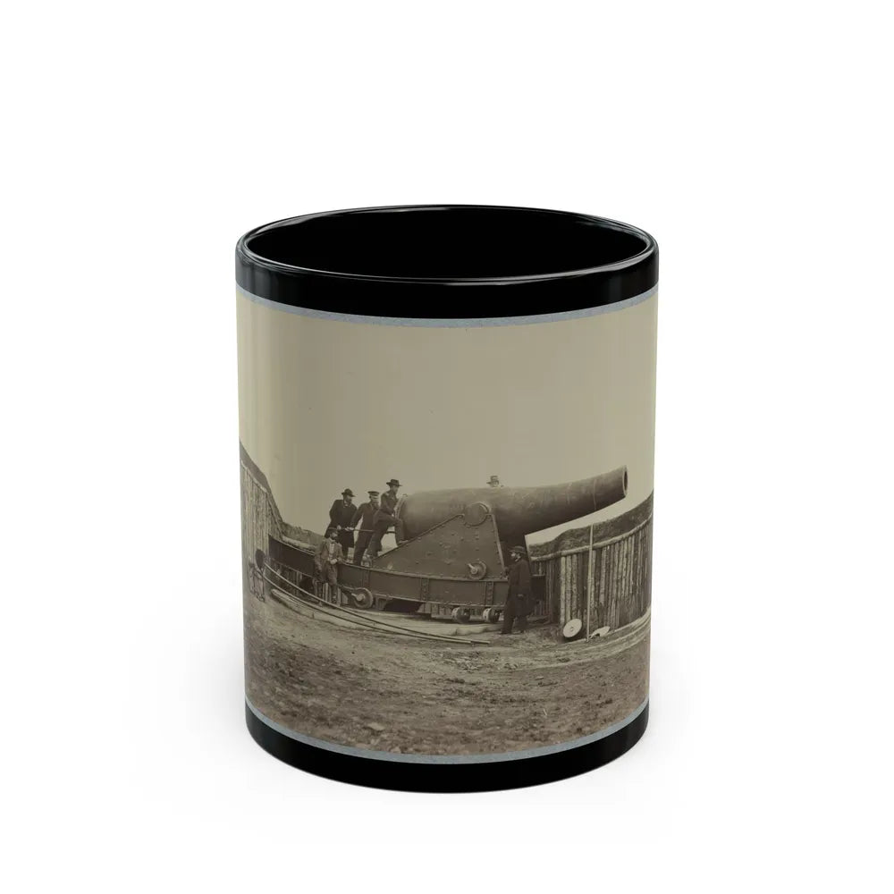 Battery Rodgers, Potomac River, Near Alexandria 001 (U.S. Civil War) Black Coffee Mug-11oz-Go Mug Yourself