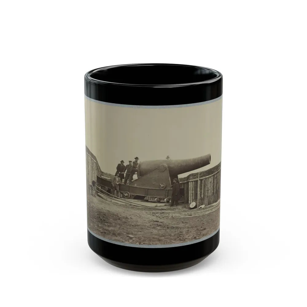 Battery Rodgers, Potomac River, Near Alexandria 001 (U.S. Civil War) Black Coffee Mug-15oz-Go Mug Yourself