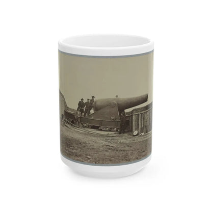 Battery Rodgers, Potomac River, Near Alexandria 001 (U.S. Civil War) White Coffee Mug-15oz-Go Mug Yourself