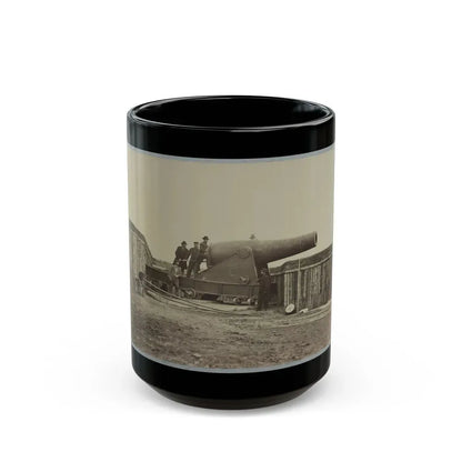Battery Rodgers, Potomac River, Near Alexandria 001 (U.S. Civil War) Black Coffee Mug 15oz - Go Mug Yourself