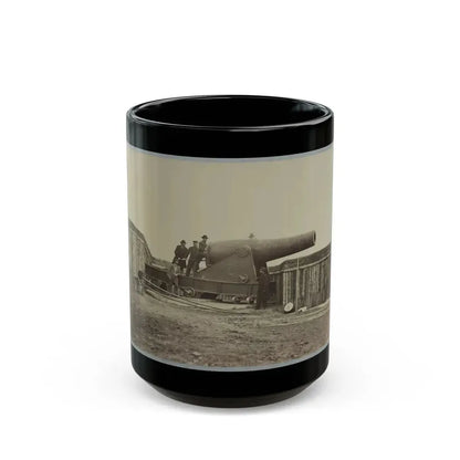 Battery Rodgers, Potomac River, Near Alexandria 001 (U.S. Civil War) Black Coffee Mug 15oz - Go Mug Yourself