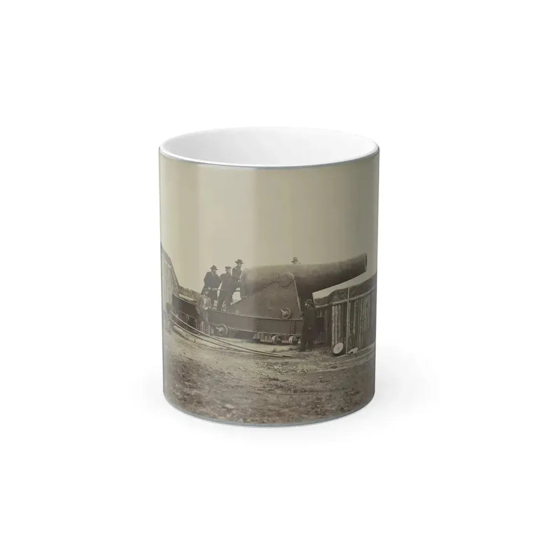 Battery Rodgers, Potomac River, Near Alexandria 001 (U.S. Civil War) Color Changing Coffee Mug 11oz Default Title 11oz - Go Mug Yourself