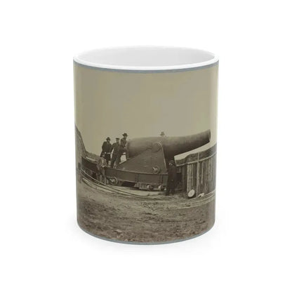 Battery Rodgers, Potomac River, Near Alexandria 001 (U.S. Civil War) White Coffee Mug 11oz - Go Mug Yourself