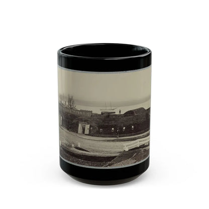 Battery Rodgers, Potomac River, Near Alexandria (U.S. Civil War) Black Coffee Mug-15oz-Go Mug Yourself