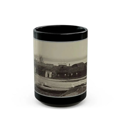Battery Rodgers, Potomac River, Near Alexandria (U.S. Civil War) Black Coffee Mug 15oz - Go Mug Yourself