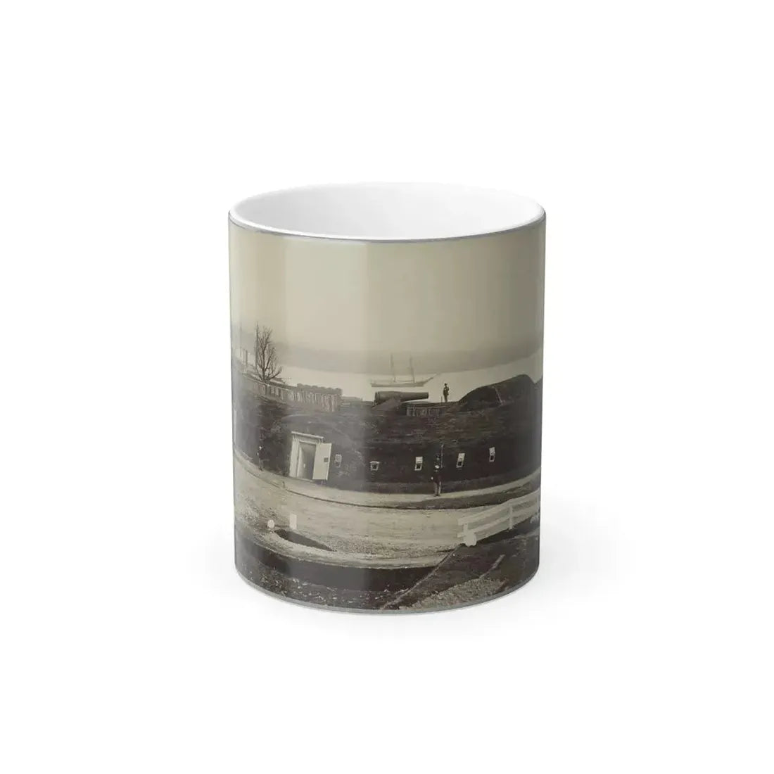 Battery Rodgers, Potomac River, Near Alexandria (U.S. Civil War) Color Changing Coffee Mug 11oz Default Title 11oz - Go Mug Yourself