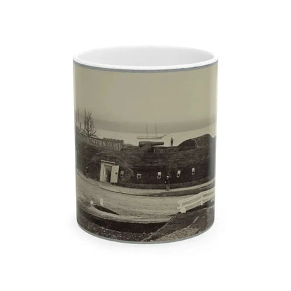 Battery Rodgers, Potomac River, Near Alexandria (U.S. Civil War) White Coffee Mug 11oz - Go Mug Yourself