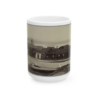 Battery Rodgers, Potomac River, Near Alexandria (U.S. Civil War) White Coffee Mug 15oz - Go Mug Yourself