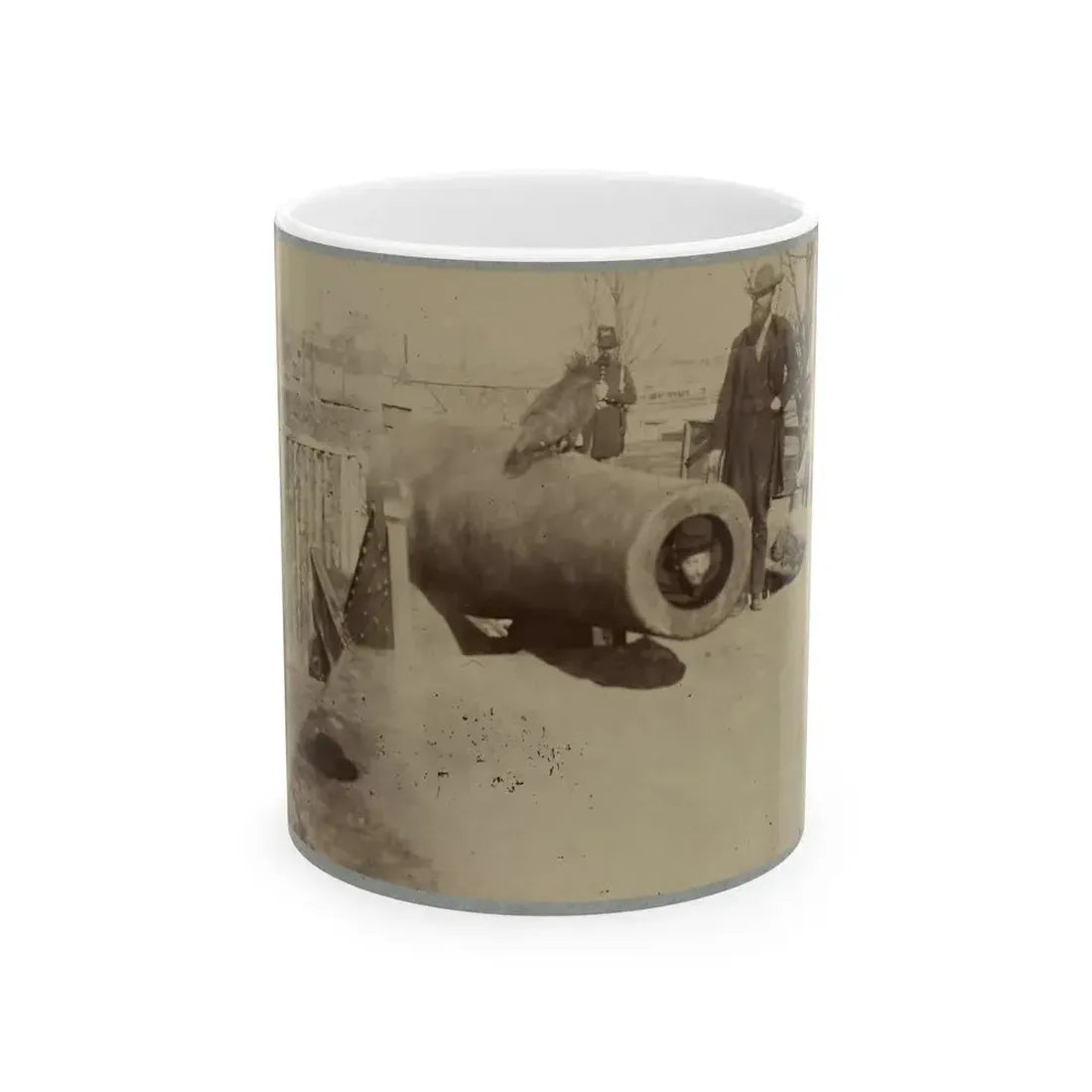 Battery Rodgers (U.S. Civil War) White Coffee Mug 11oz - Go Mug Yourself