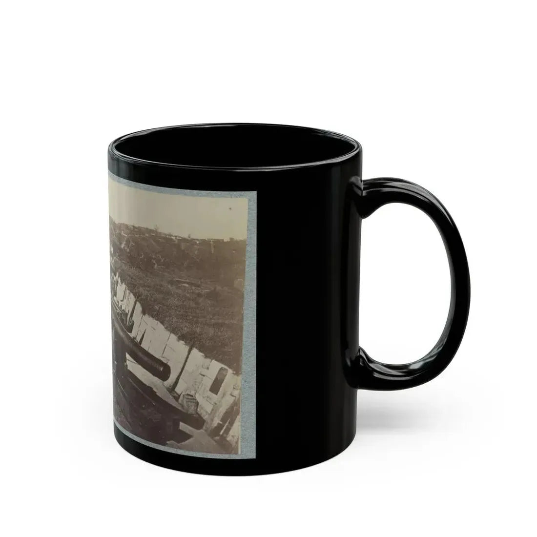 Battery Sherman, Vicksburg, Miss. (U.S. Civil War) Black Coffee Mug - Go Mug Yourself