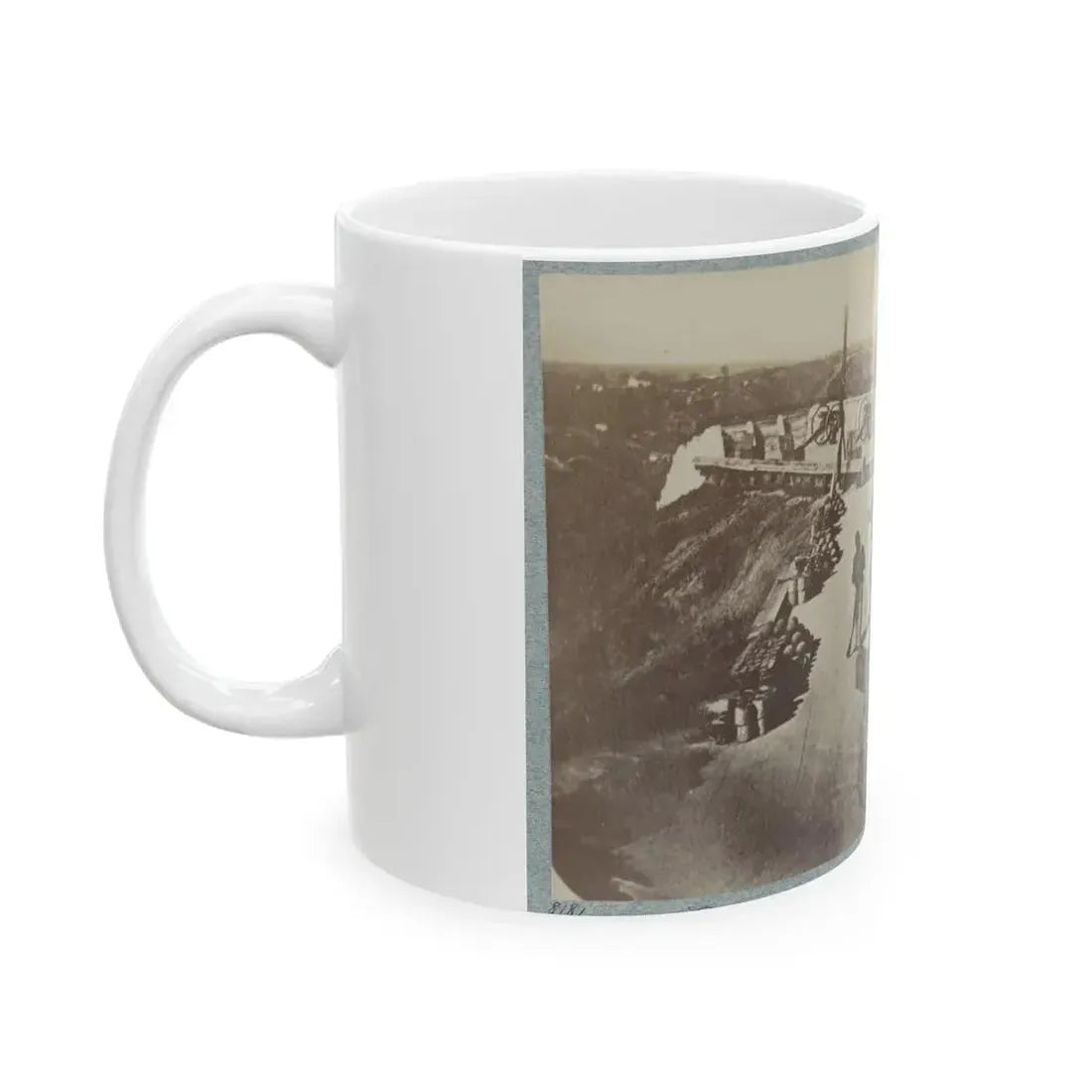 Battery Sherman, Vicksburg, Miss. (U.S. Civil War) White Coffee Mug - Go Mug Yourself