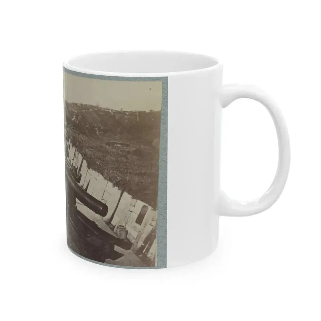 Battery Sherman, Vicksburg, Miss. (U.S. Civil War) White Coffee Mug - Go Mug Yourself