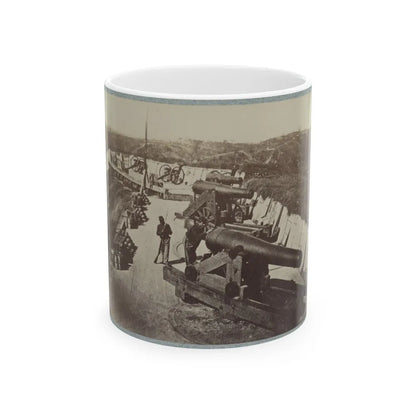 Battery Sherman, Vicksburg, Miss. (U.S. Civil War) White Coffee Mug-11oz-Go Mug Yourself