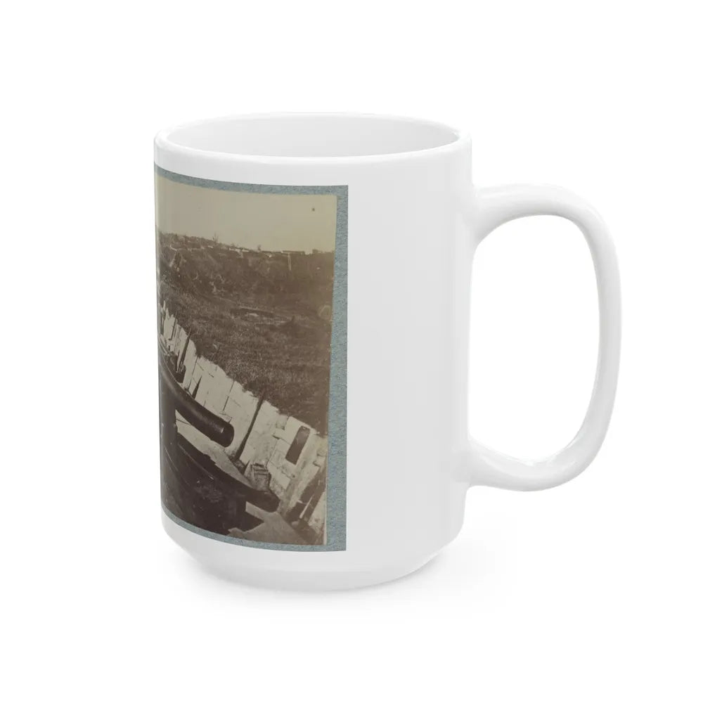 Battery Sherman, Vicksburg, Miss. (U.S. Civil War) White Coffee Mug-Go Mug Yourself