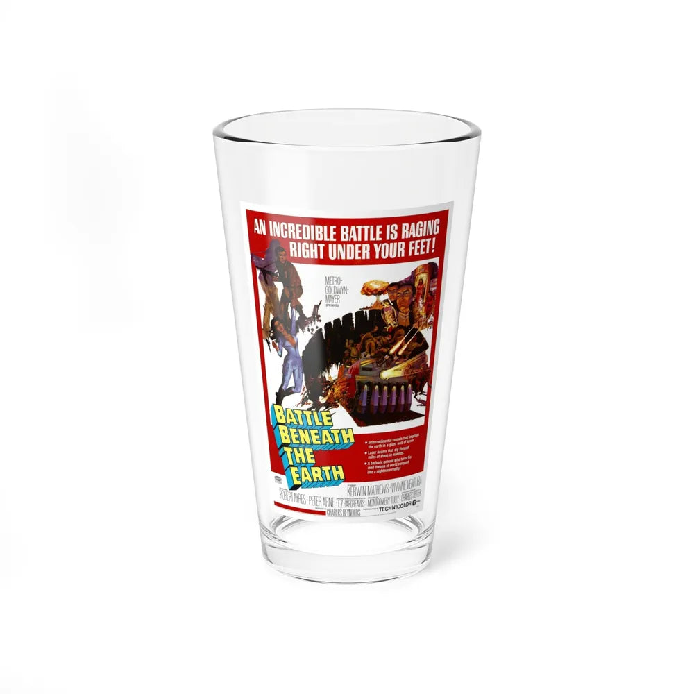 BATTLE BENEATH THE EARTH 1967 Movie Poster - Pint Glass 16oz-16oz-Go Mug Yourself