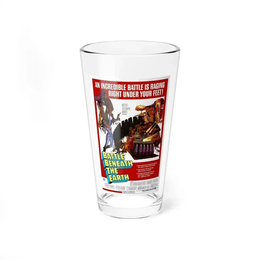 BATTLE BENEATH THE EARTH 1967 Movie Poster - Pint Glass 16oz 16oz - Go Mug Yourself