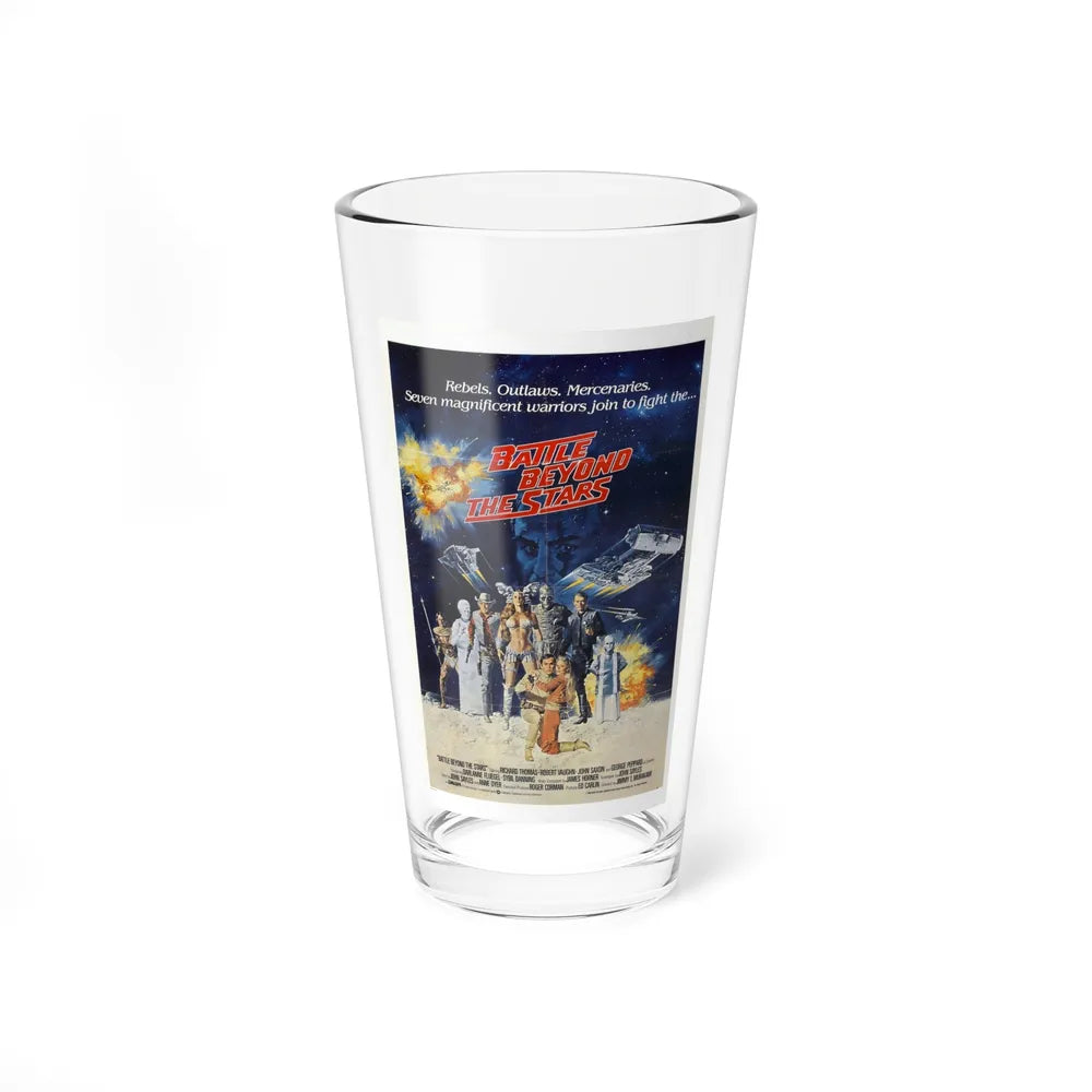 BATTLE BEYOND THE STARS 1980 Movie Poster - Pint Glass 16oz-16oz-Go Mug Yourself