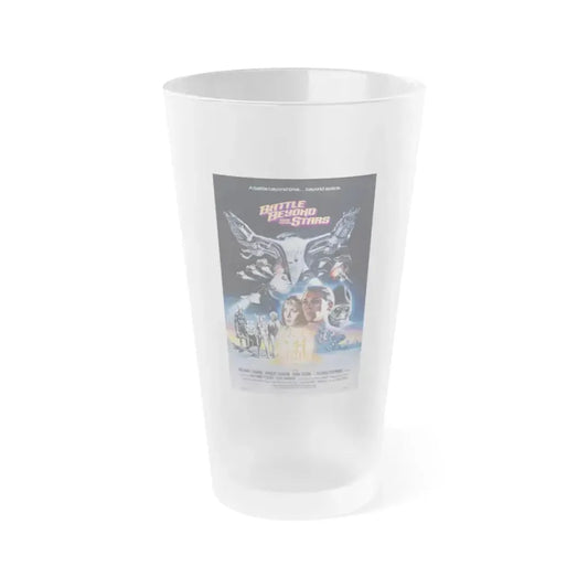 BATTLE BEYOND THE STARS (2) 1980 Movie Poster - Frosted Pint Glass 16oz 16oz Frosted - Go Mug Yourself