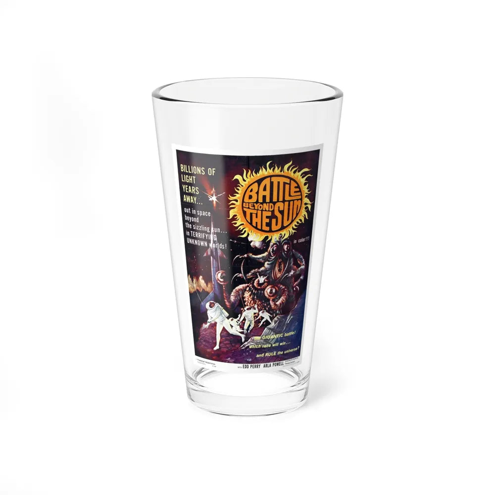 BATTLE BEYOND THE SUN 1959 Movie Poster - Pint Glass 16oz-16oz-Go Mug Yourself